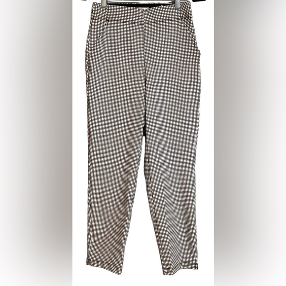 Max Studio Women's Double Knit Slim Trouser | Color: Black/White | Size: XS - Picture 2 of 9